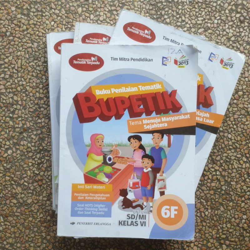 Bupetik Sd Kelas 6. 6a.6b.6c.6d.6e.6f.6g.6h.6i Revisi Kurikulum 13.