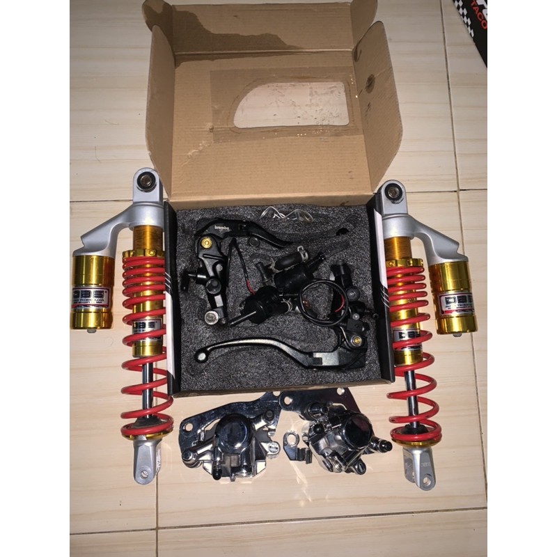 Shock breaker DBS & Master rem Brembo