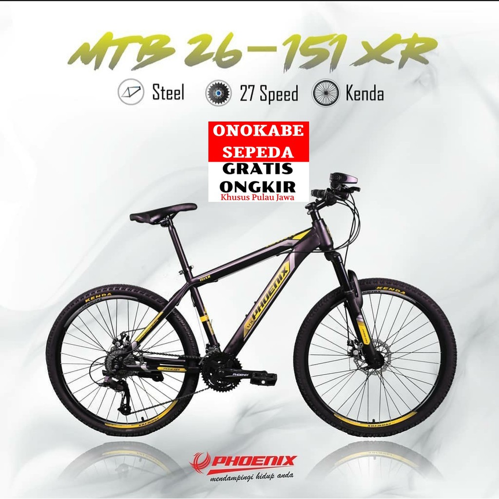MTB 26 PHOENIX 151 XR 27Sp