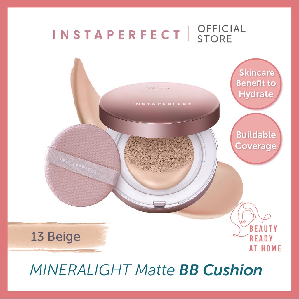 WARDAH INSTAPERFECT MINERALIGHT MATTE BB CUSHION SPF 50 PA++++ 15GR