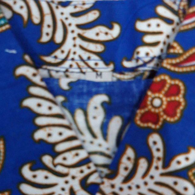 Kemeja Batik Anak Motif Keong Biru