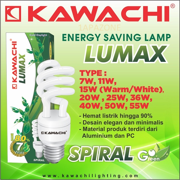 Plc Lumax Spiral 20WATT LE-K-HS-20W KAWACHI