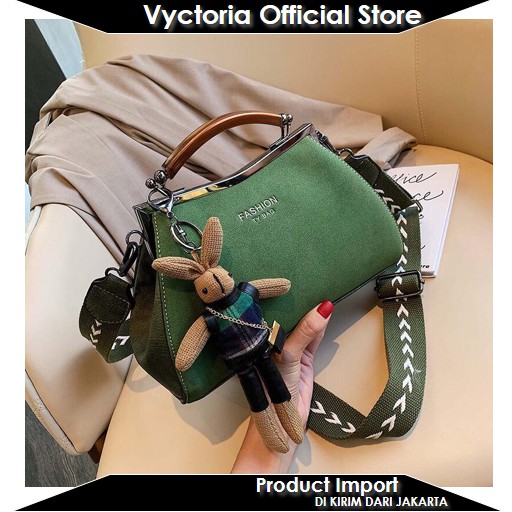 (COD) Vyctoria VOS5019 Tas Selempang Wanita Fashion Import Handbag Promo EL5019 BQ2721 JT1952 GT1631 1952 2721 1631 5019