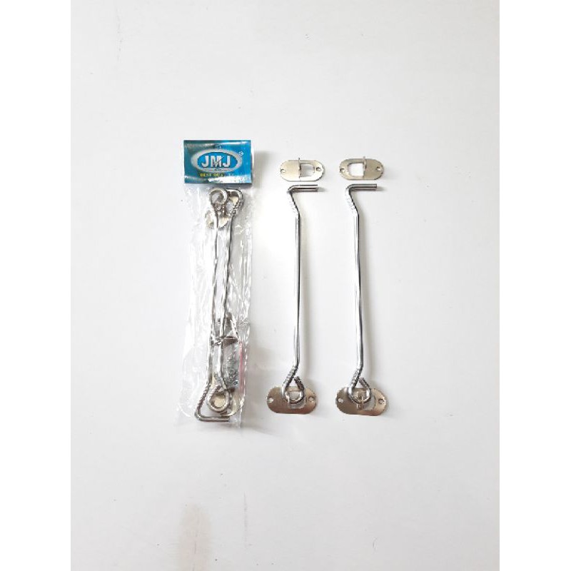 Cantolan jendela Proyek 5mm Chrome 8&quot; atau Hak angin JMJ