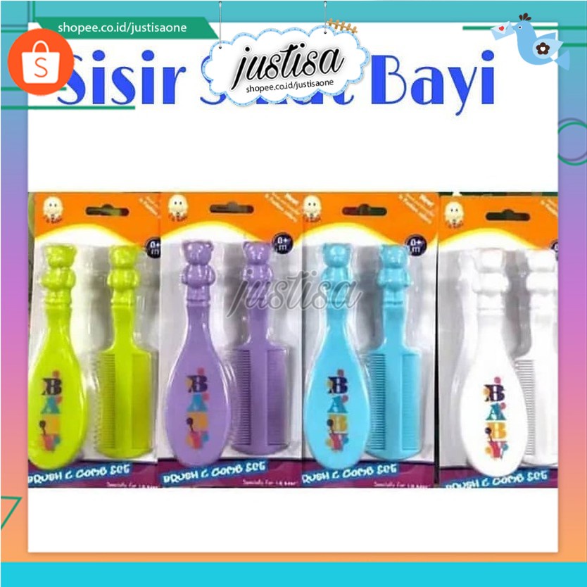 Promo !! SALE Sisir Bayi Lembut Iq baby- sisir bayi Murah-Perlengkapan bayi baru lahir Grosir