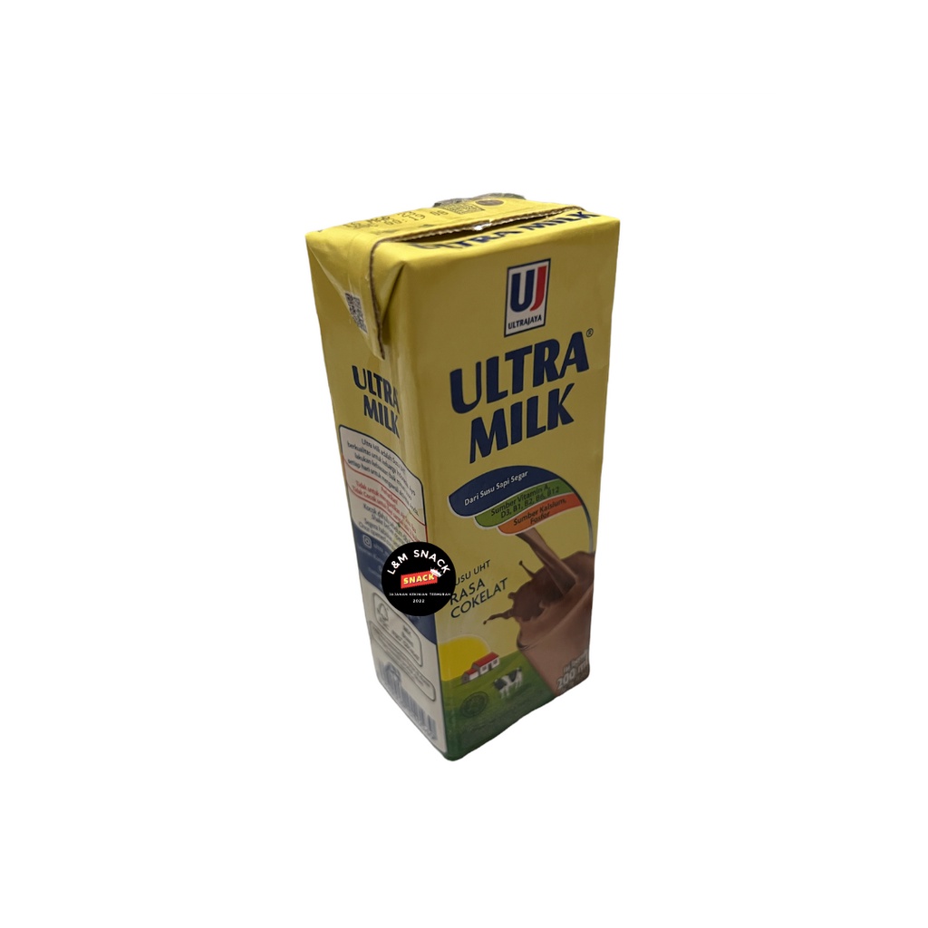 Susu Ultra Milk UHT Ukuran Kecil/Sedang/Besar