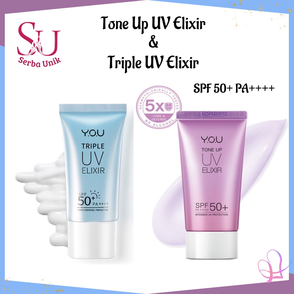 You Sunscreen Tone Up UV Elixir SPF 50+ PA++++