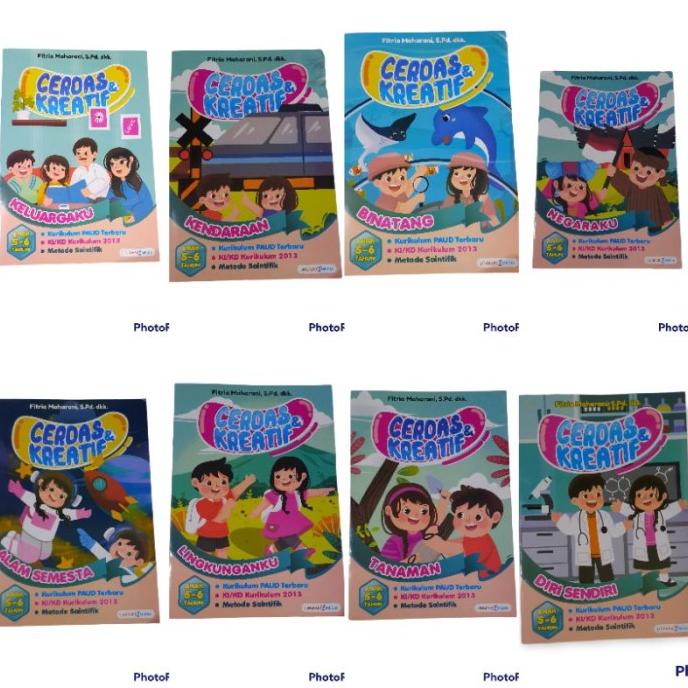 

[BISA COD] Paket Buku Isi 8 Cerdas dan Kreatif Kurikulum PAUD 5-6 Tahun