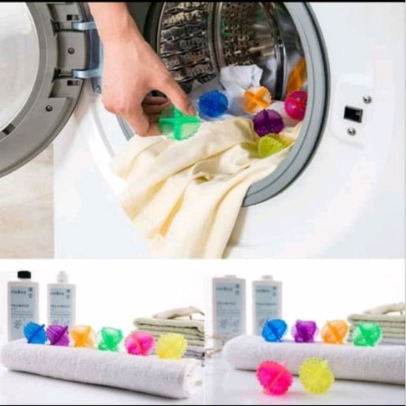 Bola Karet Pencuci Baju Mesin Cuci / Laundry Ball Bal