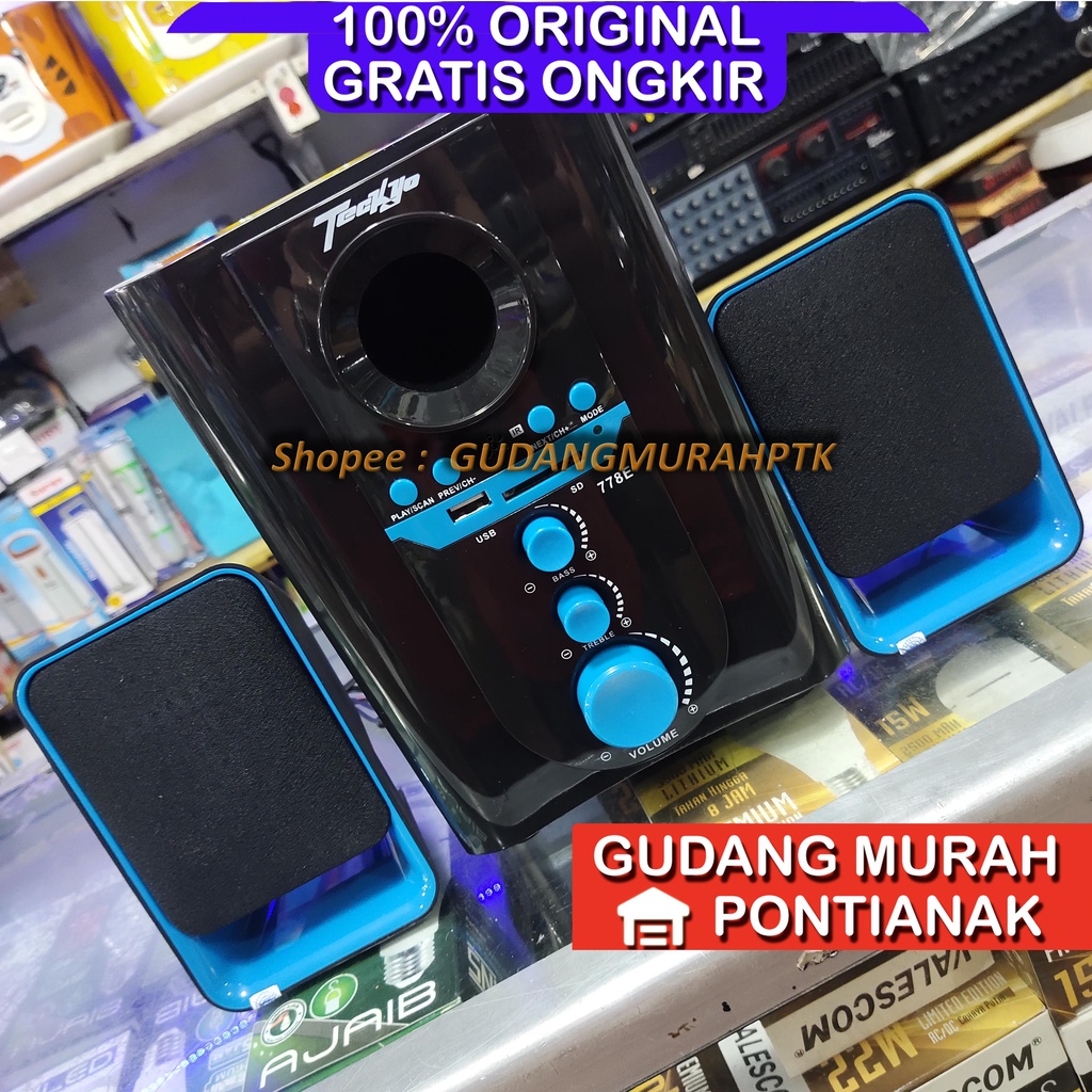 Speaker Bluethoot Teckyo Produk By GMC Multimedia 778E