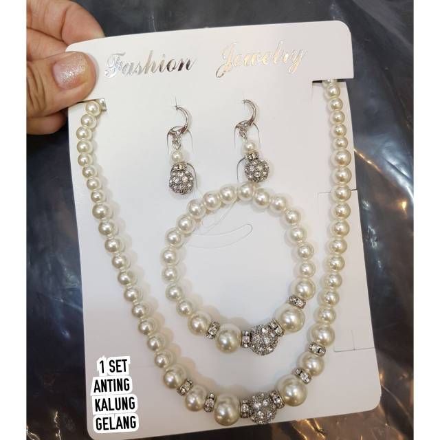 SET KALUNG+ANTING+GELANG