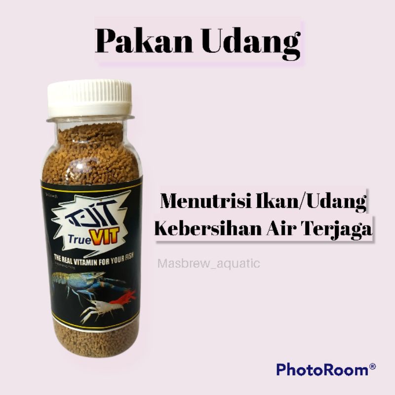 Pakan Ikan Hias Pakan Udang Pelet Premium Pakan Udang Murah True Vit