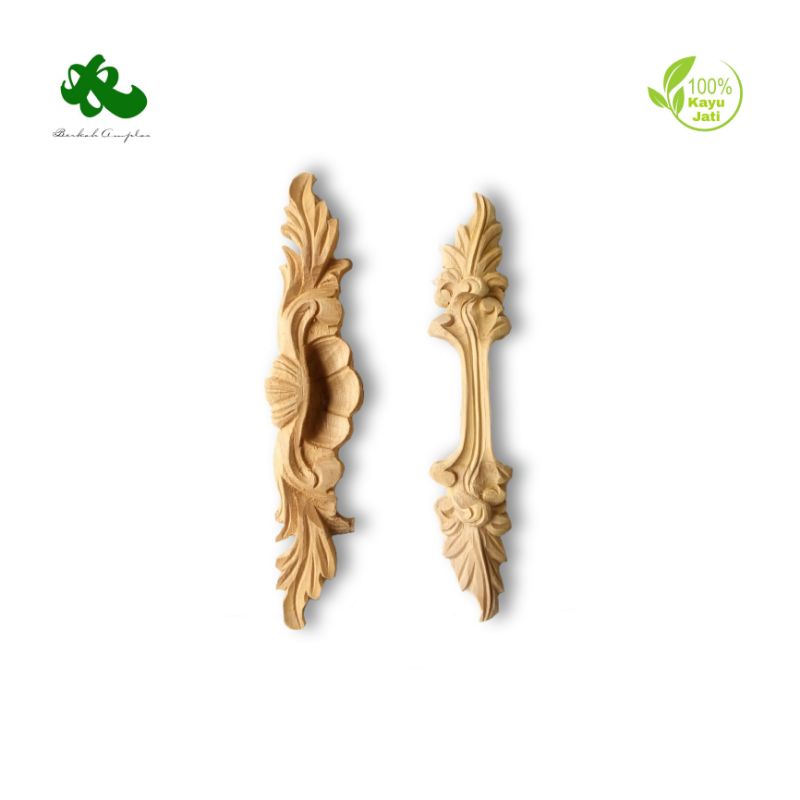 Tarikan Laci Kayu Jati