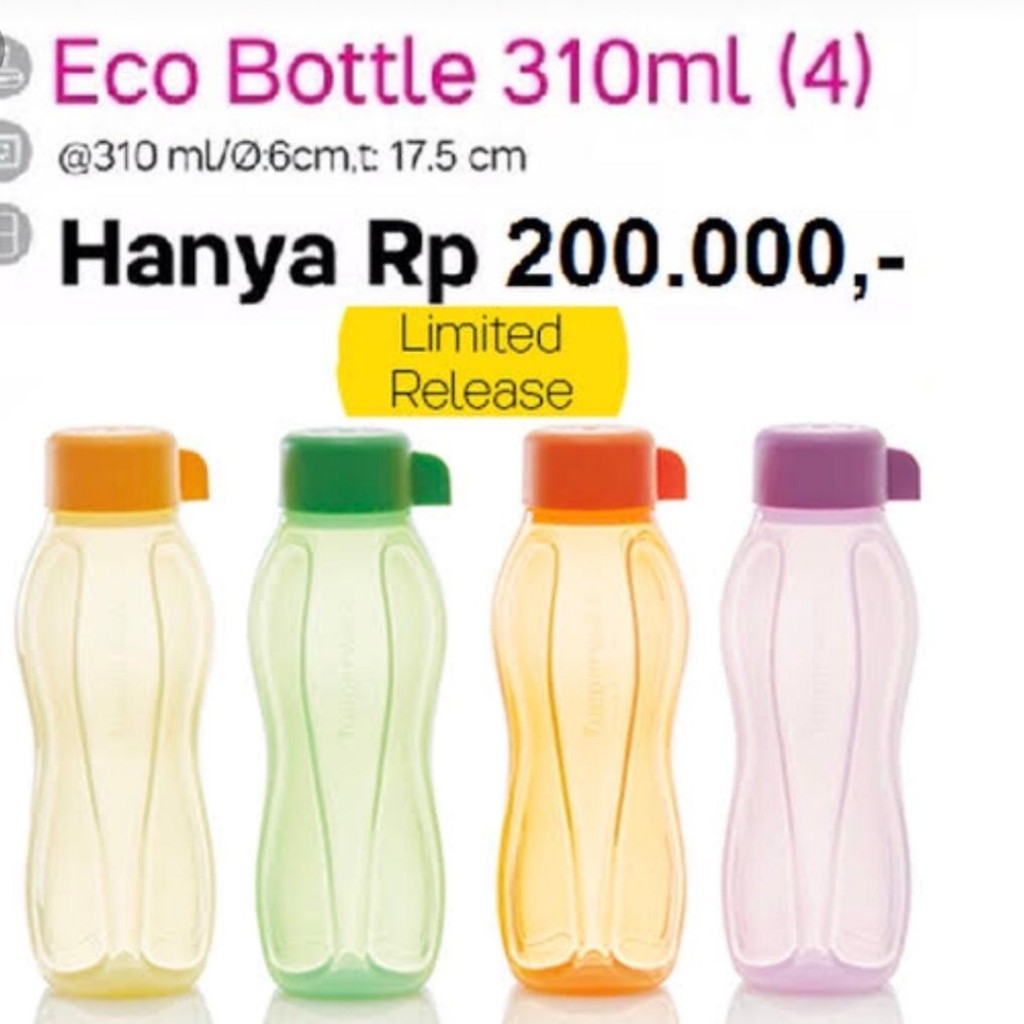 Eco bottle 310ml Tupperware