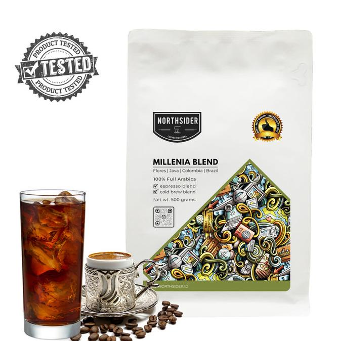 

KOPI BIJI COLD BREW COFFEE CONCENTRATE MILLENIA BLEND - 200GR NORTHSID