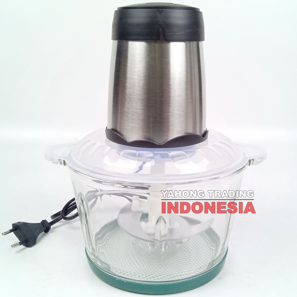 Blender Daging Meat Grinder Penggiling Multifungsi Stainless Kaca