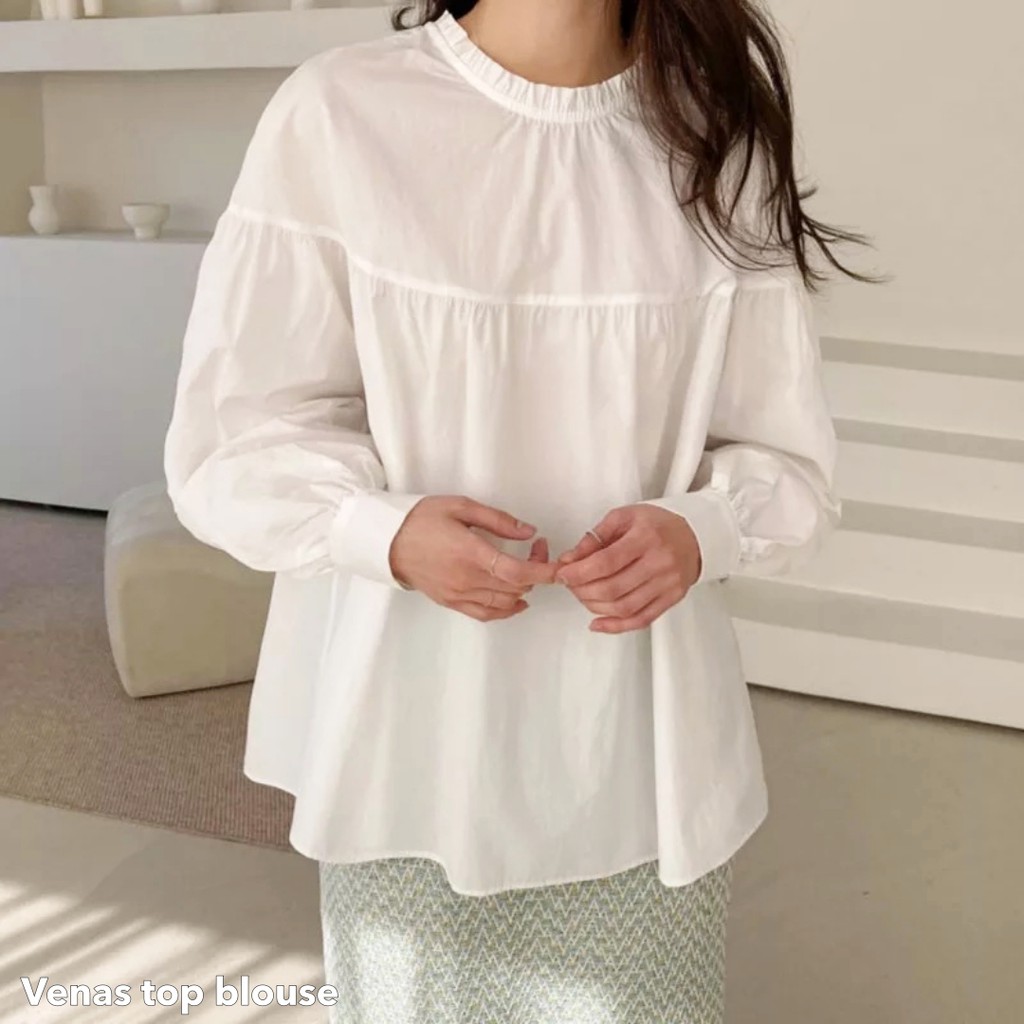 Venas top blouse - Thejanclothes