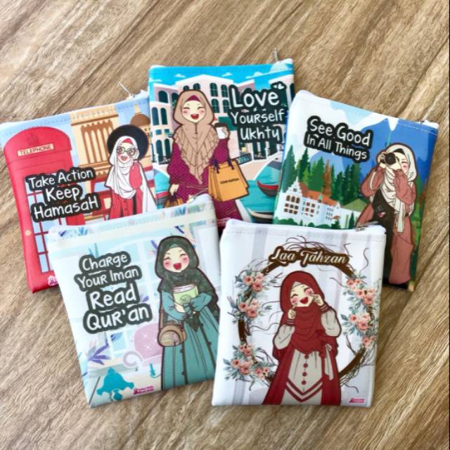 Dompet koin unyu muslimah