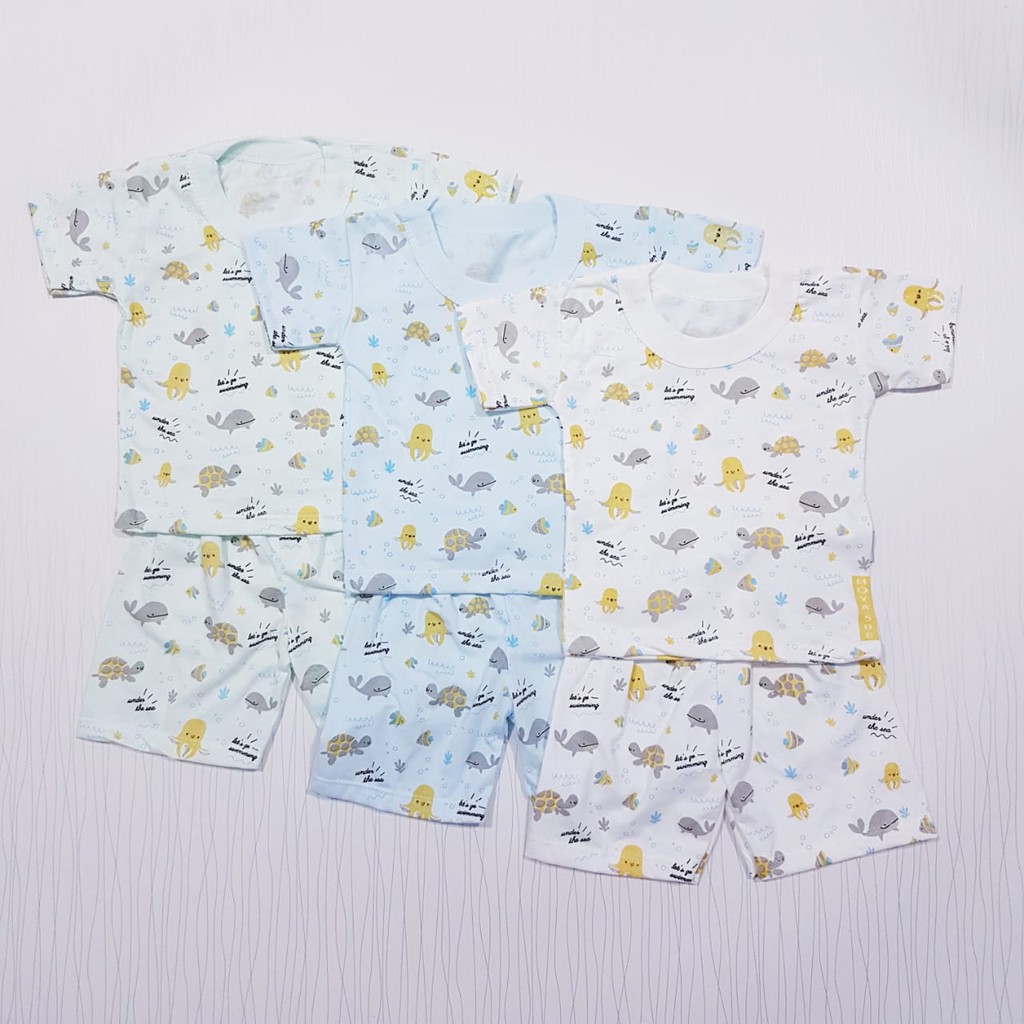 COD Setelan Anak Motif Sablon Baby Alicia