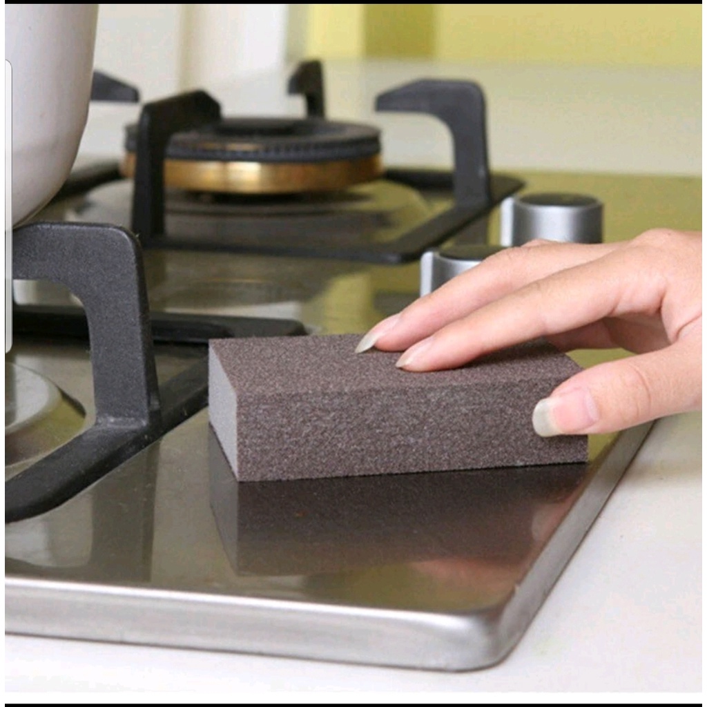 Nano Magic Spons Pembersih Kerak Noda Panci Spons Penghilang Kerak Panci