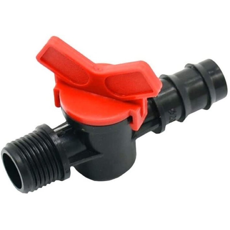 Kran Pipa Jantan / Valve Male 1/2” Ke 20mm