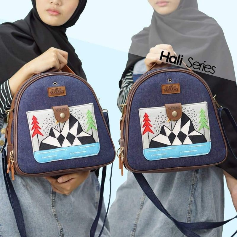 Hali Marawa / Tas Ransel Marawa Terlaris / Tas Slempang Bisa Ransel