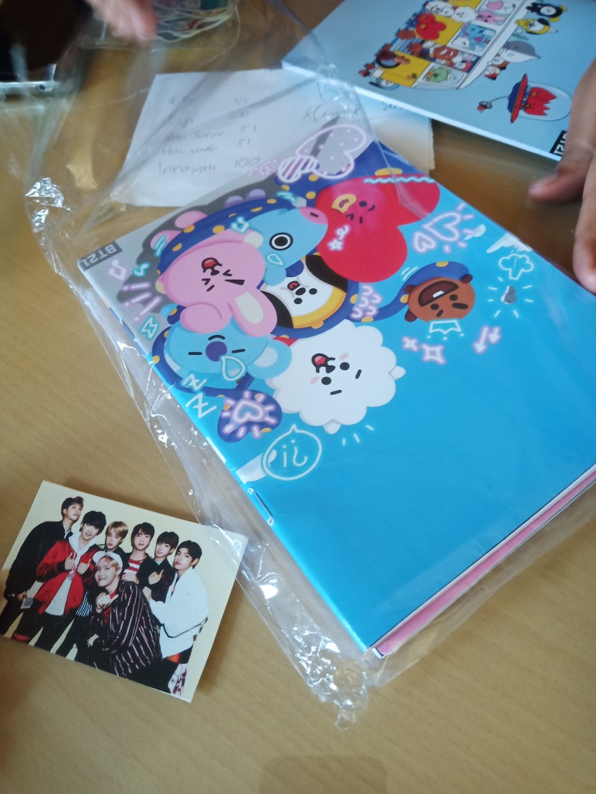 Sticker Tumblr Kpop Bts Bt21 (40pcs)