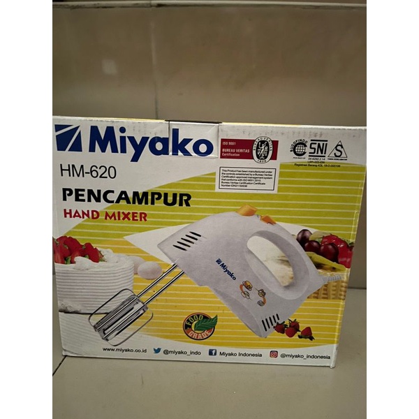 hand mixer miyako hm-620 hm620 hm 620 miyako hand mixer