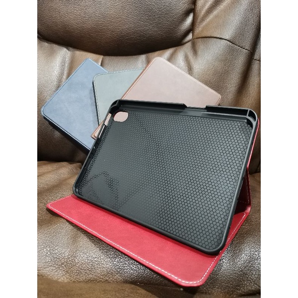 Sarung Buku Ipad Mini 6 Mini6 Leather Case Flip Cover Casing Folio Book Softcase Silicon Pelindung Dompet Tempat Pen