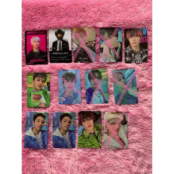 NCT DREAM PHOTOCARDS PC LENTICULAR GLITCH MODE MARK RENJUN JISUNG CHENLE HAECHAN JAEMIN