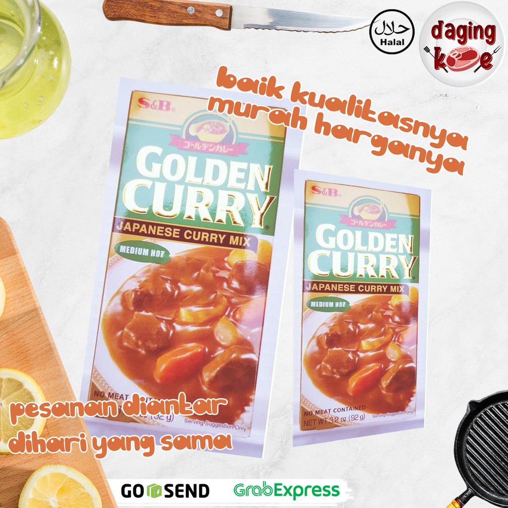 

SAUS KARI JAPANESE GOLDEN CURRY SAUCE MIX MEDIUM HOT DK003