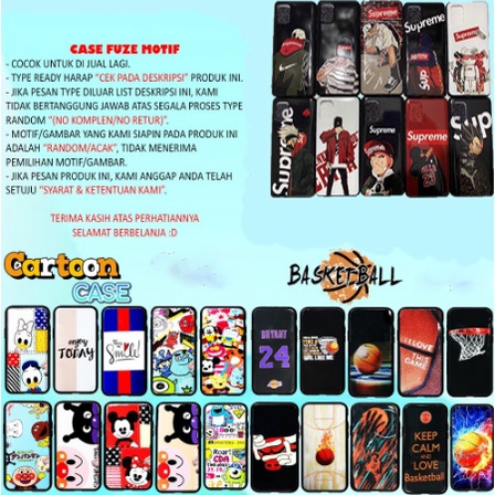 Casing Case Fuze Motif Gambar Unik For Xiaomi Redmi Note 4X / Redmi Note 4