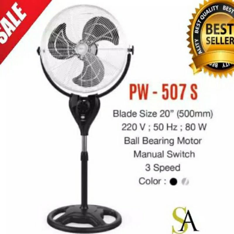 Jual Stand Fan Maspion Inch Baling Besi Pw S Shopee Indonesia