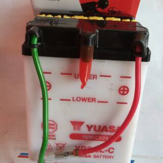 Accu aki  motor  Honda Win  12 Volt Shopee Indonesia