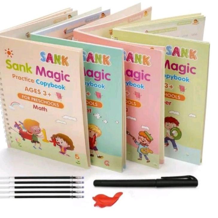 

Baru magic sank book 6 REFILL+4 BUKU !