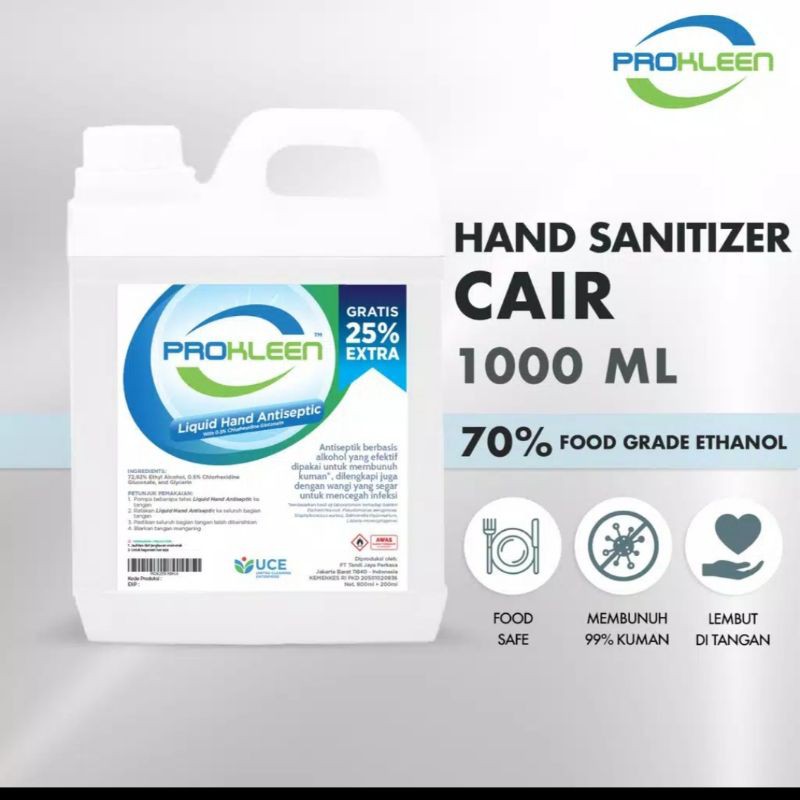 Hand Sanitizer CAIR FOOD GRADE PROKLEEN 1000 ML