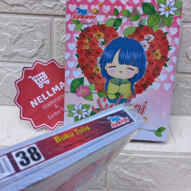 

⸨DoT ♞⸩ Buku Tulis 38 Lembar SUKHOI MURAAHHHH!!! (10 buku) |Harga Diskon