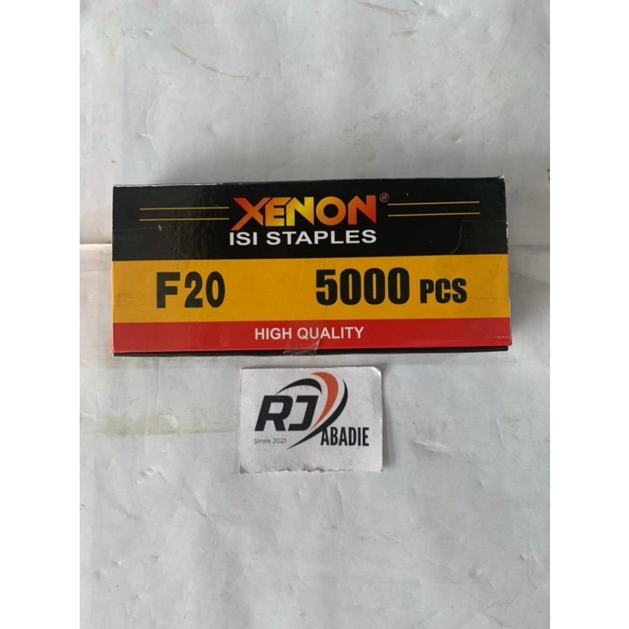 Refill Isi Staples Paku Tembak Xenon F20 [5000Pc]