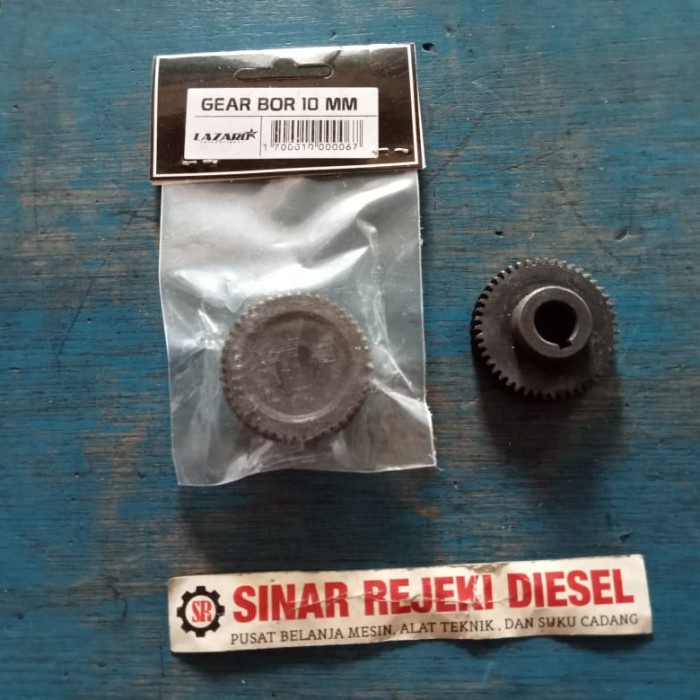 Gear Gir Gigi Nanas Helical Gear Mesin Bor 10 mm 10mm Lazaro