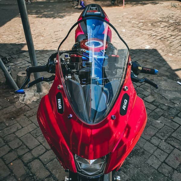 VISOR GSX SUPER JENONG + karet lis