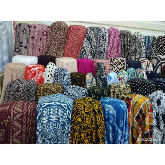  KAIN  KATUN  RAYON MOTIF Shopee Indonesia