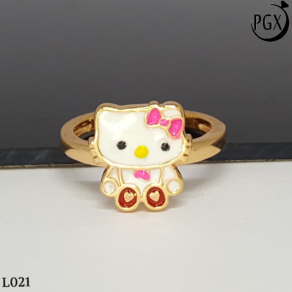 PGX Cincin Anak Xuping Aksesoris Perhiasan Lapis Emas Premium - L080