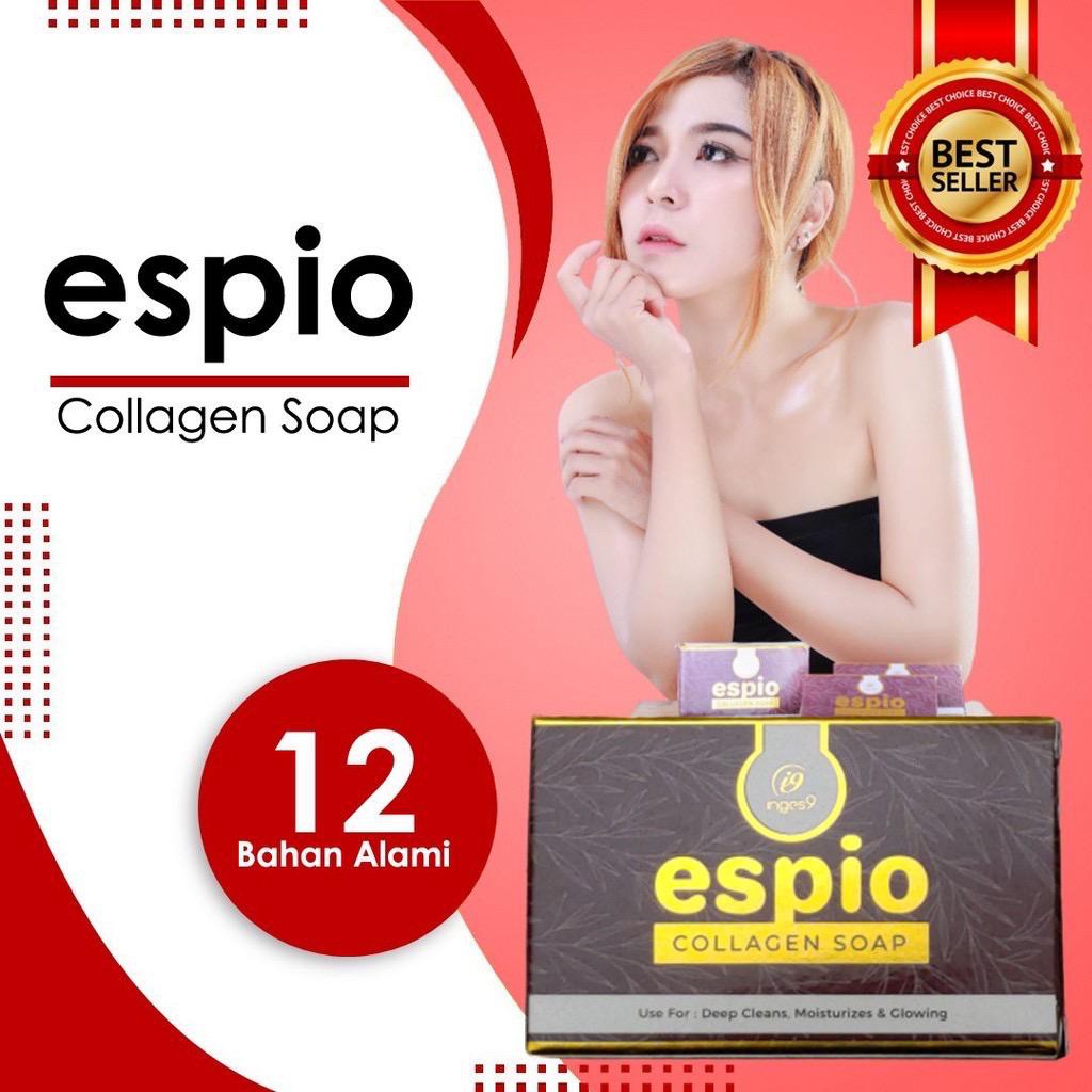 promo [ BISA COD ] Espio Terlaris Sabun Collagen Memutihkan Kulit Wajah &amp; Seluruh Badan