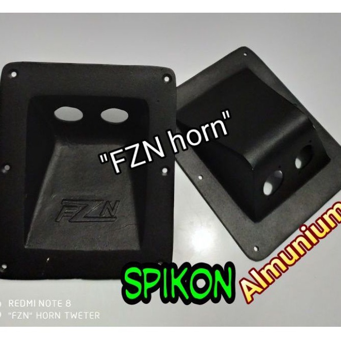 Jual Terminal Spikon Cekung Almunium Horn Tweeter Tweter Driver