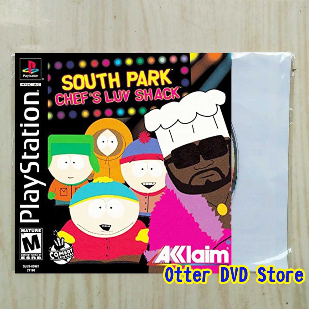 Kaset CD Game Ps1 Ps 1 South Park - Chef's Luv Shack