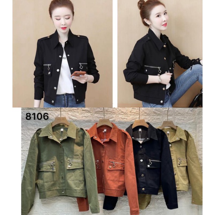 Jaket wanita korea import