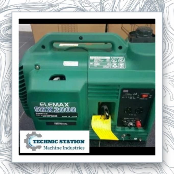 Generator Set Portable Honda Elemax SHX2000 made in Japan terlaris