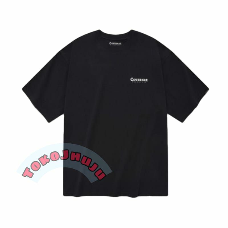 Baju Kaos BTS Jungkook style COVVERNAT OTENTIK LOGO KECIL KIRI