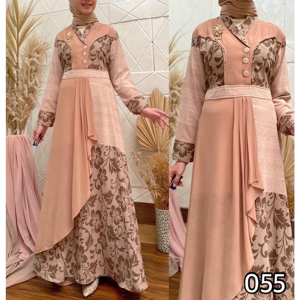 { COD } NEW ARRIVAL DRESS JEMIA ,ORIGINAL PRODUK ,DRESS PESTA MEWAH,DRESS PESTA MUSLIMAH,ORIGINAL BR
