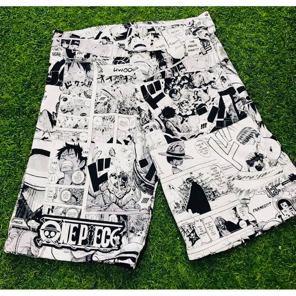 Celana pendek One piece Fullprint